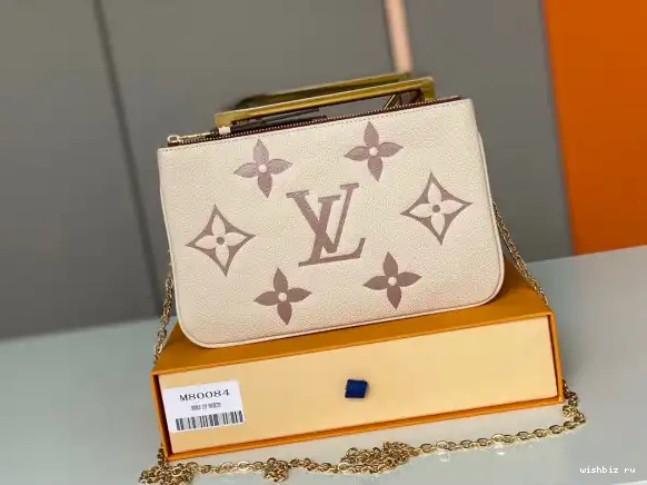 WIS POCHETTE ZIP VUITTON LOUIS DOUBLE 0425